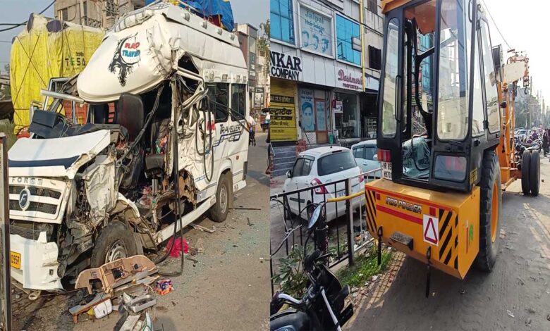 कश्मीर घूमने जा रहे परिवार पर टूटा कहर: अंबाला में हाइड्रा से टकराई टेम्पो ट्रैवलर, 10 घायल