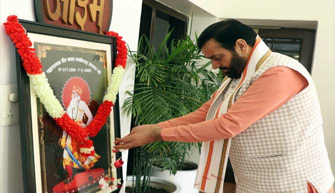 मुख्यमंत्री नायब सिंह सैनी ने बाबा लखी शाह बंजारा जी की जयंती पर किया श्रद्धापूर्वक नमन